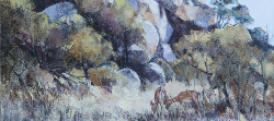 Impalas - Kruger Park | 2014 | Oil on Canvas | 40 X 55 cm